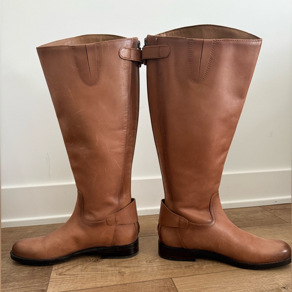 Sam Edelman Mikala Wide Calf Riding Boots - Picture 8 of 10